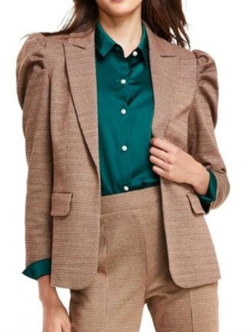 CECE | $139 Puffed Sleeve Blazer